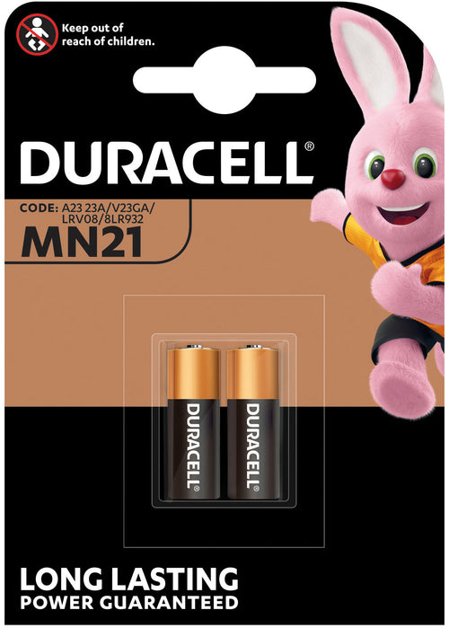 Duracell Pila Alcalina Security Mn21 2 Pz. 10.00 Confezioni