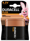 Duracell Pila Alcalina Serie Plus 1 Pz. Piatta 4,5 V 10.00 Pz
