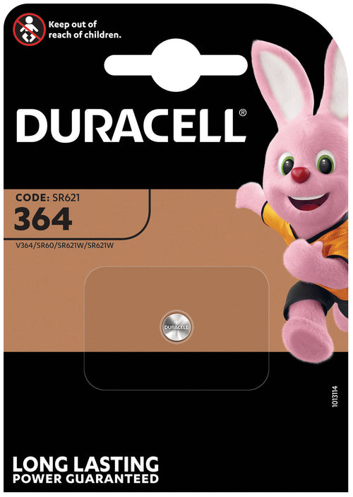 Duracell Pila Silver Oxide Specialistica Bottone 364 1 Pz. 10.00 Pz