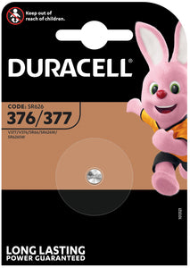 Duracell Pila Silver Oxide Specialistica Bottone 377 1 Pz. 10.00 Pz
