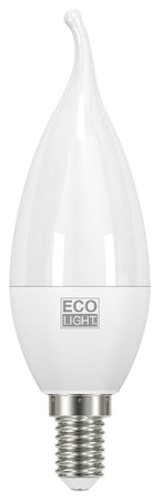 Ecolight Lampada A Led Colpo Di Vento E14 Luce Calda 6 W 10.00 Pz
