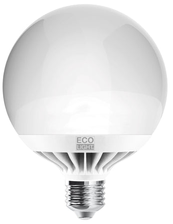 Ecolight Lampada A Led Globo E27 Luce Calda 20 W 5.00 Pz