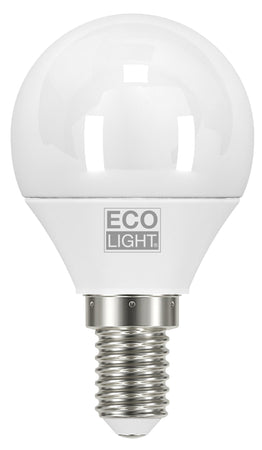 Ecolight Lampada A Led Mini Globo E14 Luce Fredda 3 W 10.00 Pz
