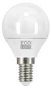 Ecolight Lampada A Led Mini Globo E27 Luce Fredda 6 W 10.00 Pz