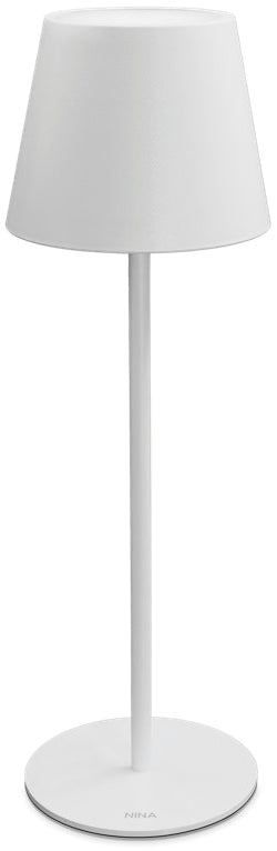 Ecolight Lampada Da Tavolo A Led Nina Ricaricabile 1,8 W - 180 Lumen - 3.000K Col. Bianco