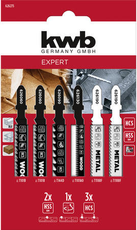 Einhell Lama Per Seghetto Alternativo 6 Pz. Legno E Metallo 5.00 Confezioni