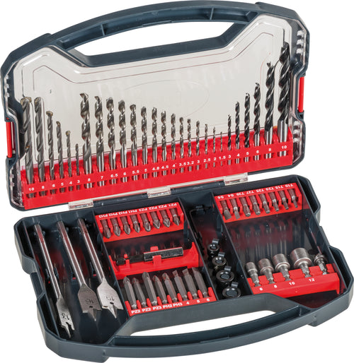 Einhell Set Bit & Punte Power Box 62 Pezzi