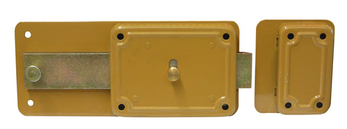 F.Lli Facchinetti Ferroglietto Serratura Legno Appl. 5 M+S. Cil/ Fisso Art. P50 E.70 2.00 Pz