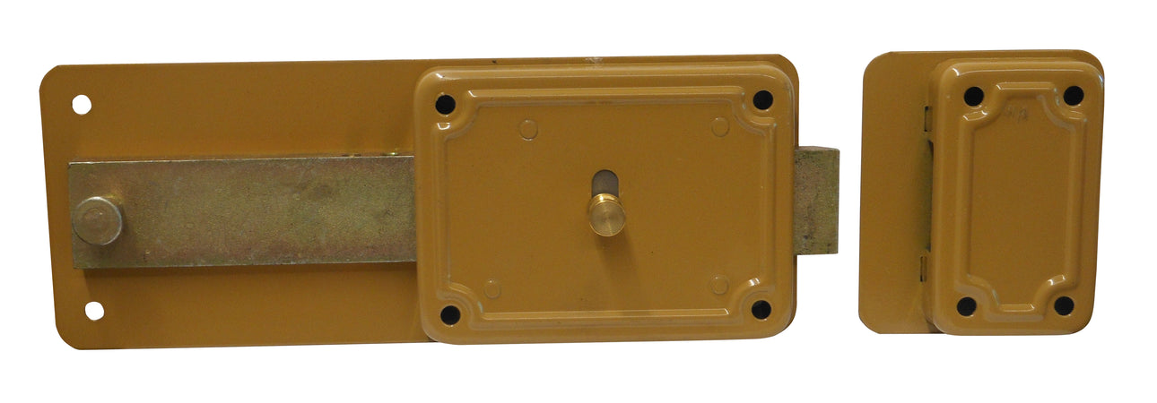 F.Lli Facchinetti Ferroglietto Serratura Legno Appl. 7 M.+S. Cil/Staccato Art. P70 E.60 2.00 Pz