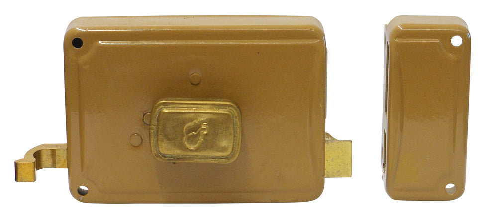 F.Lli Facchinetti Serratura Legno Appl. 3M+S Art.P32 Cil/Fisso C/Pomolo E.60Dx