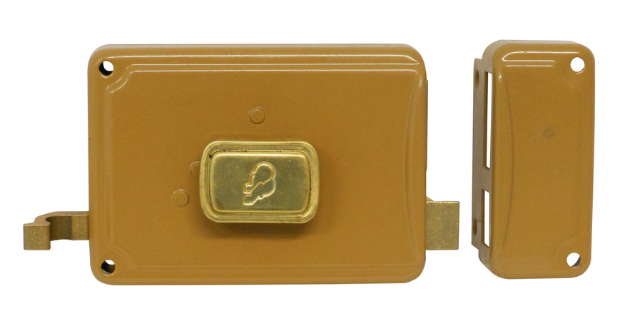 F.Lli Facchinetti Serratura Legno Appl.2M+S Cil/Fisso C/Pomolo Art. P22 E.50 Dx