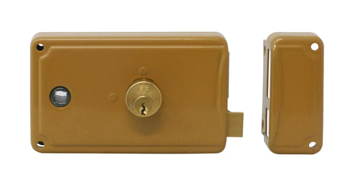 F.Lli Facchinetti Serratura Legno Appl.3M+S Cil/Stac. Art. P33 E.60 Dx