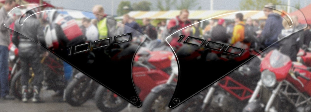 2 ADESIVI 3D GEL PROTEZIONI LATERALI compatibili per moto KAWASAKI VERSYS 1000 - Trasparente