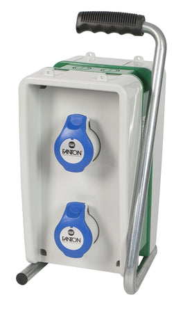 Fanton Quadro Elettrico Eolo 3 Prese 200-250V Ip44 Cm. 15,6X18,5X33,8 H