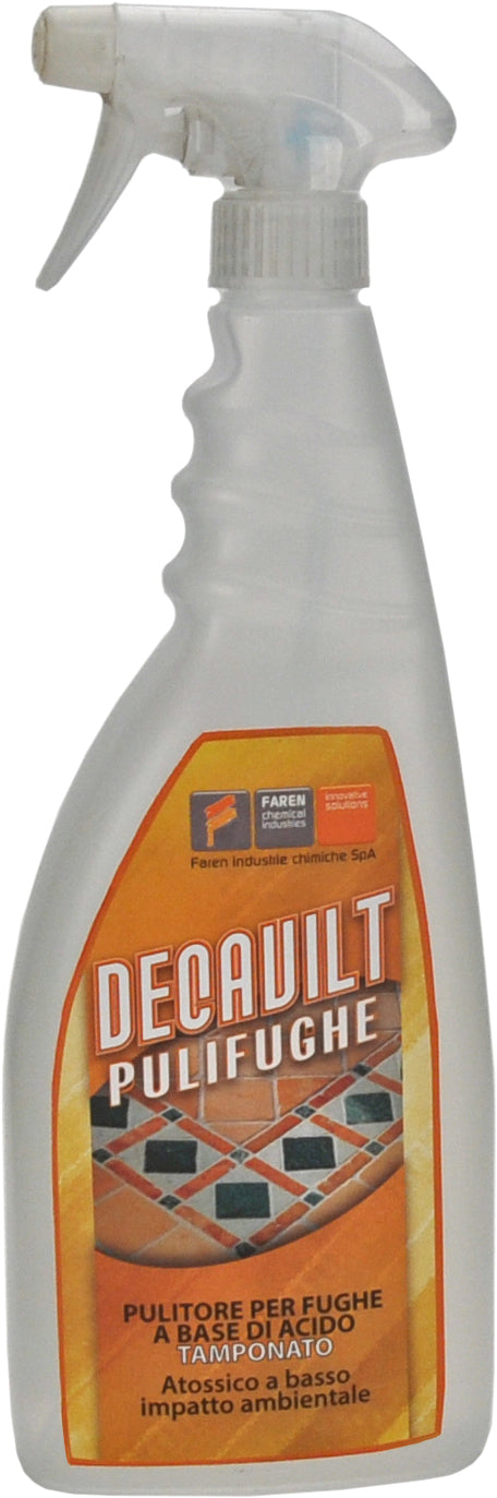 Faren Pulitore Acido Per Fughe Decavil T Ml. 750 12.00 Pz
