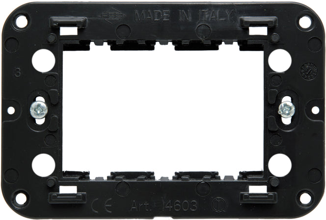 Feb Elettrica Supporto 3 Posti Con Viti