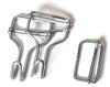 Fibbia E Gancio Cinghia Per Pompe Mm. 40X20X2,8