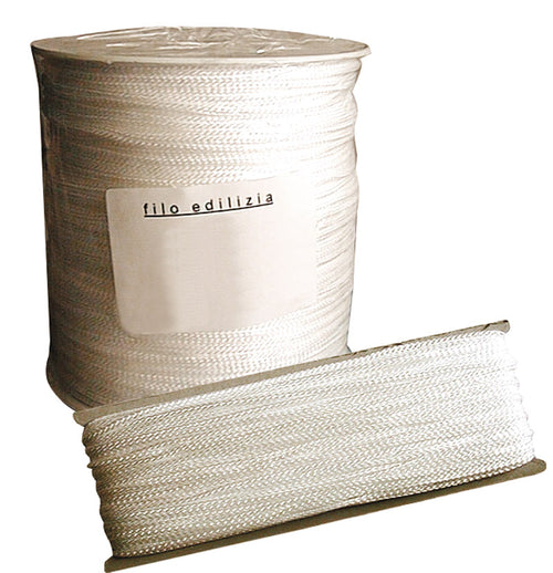 Filo Per Edilizia Stabilizzato Ai Raggi Uv Col. Bianco Mt. 250