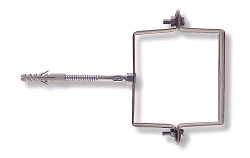 Fischer Collare Per Scarichi Pluviali Scp-V Quadro Mm. 80X80 50.00 Pz
