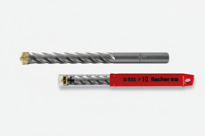 Fischer Punta Per Muratura D-Sdx 4 Taglienti Ø Mm. 8X80X120 10.00 Pz