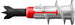 Fischer Tassello Autoforante Per Cartongesso Duoblade Mm. 44 50.00 Pz
