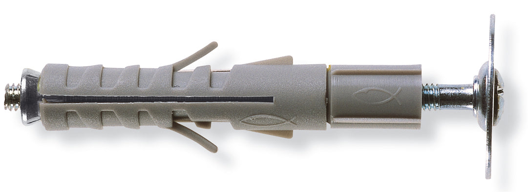 Fischer Tassello Sb 12/L4 G.S. Con Vite Tsc 50 Pz. Mm. 12X57 50.00 Pz