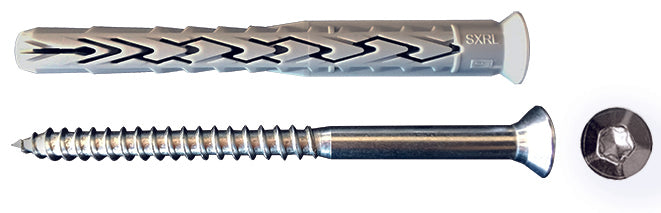 Fischer Tassello Sxrl- 8 Wt Ls Torx Mm. 80 50.00 Pz