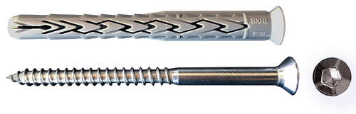 Fischer Tassello Sxrl- 8 Wt Ls Torx Mm.100 50.00 Pz