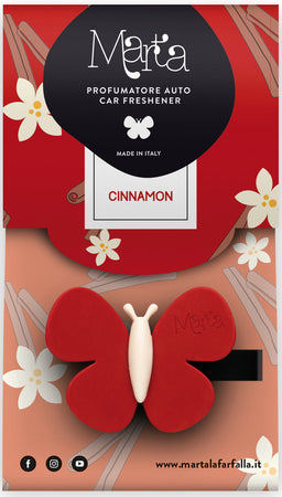 Fra-Ber Profumatore Auto ''Marta La Farfalla'' Cannella