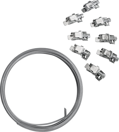 Friulsider Kit Nastro A Fascetta W2 Mm. 9X3 Mt. + 8 Ganci