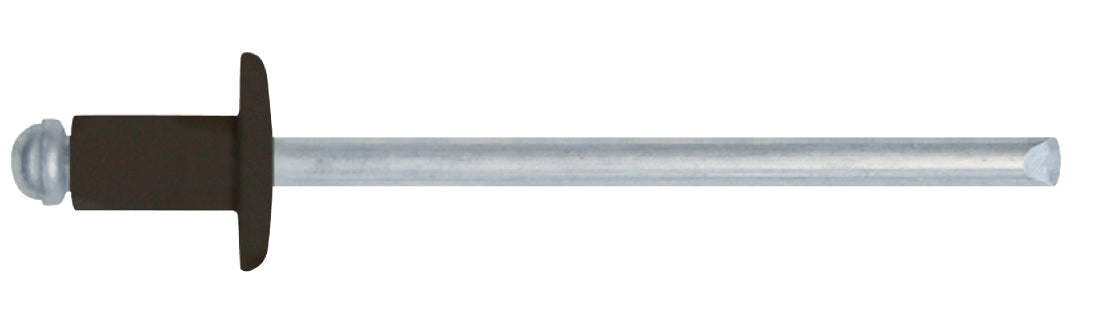 Friulsider Rivetto A Strappo In Alluminio Testa Di Moro 100Pz. Mm.4,0X14 10.00 Confezioni