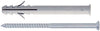 Friulsider Tassello Tup Con Vite Pozidrive 100 Pz. Mm. 6X 60