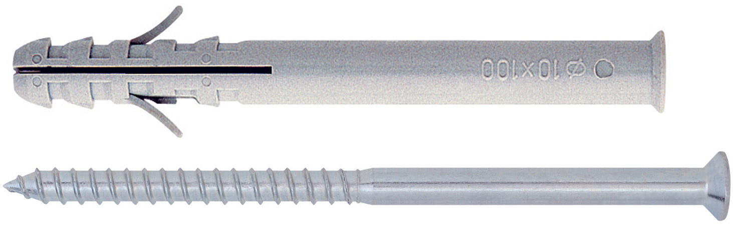 Friulsider Tassello Tup Con Vite Pozidrive 100 Pz. Mm. 6X 60
