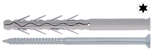 Friulsider Tassello Tup4 Con Vite Torx 50 Pz. Mm.10X115
