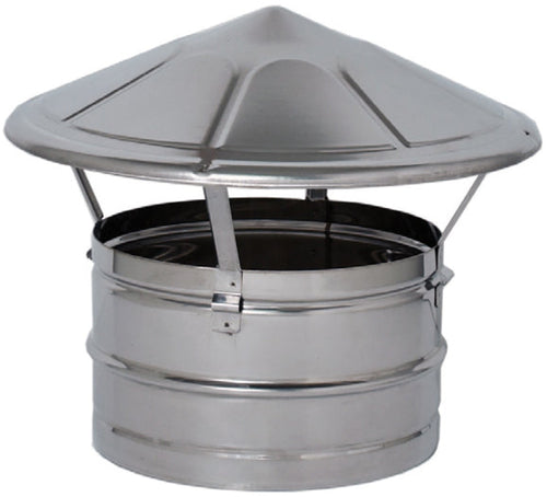 Fumaiolo Fisso Cinesino Tondo (Attacco Maschio) Ø Cm. 25