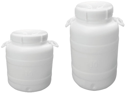 Fusto A Bocca Larga Con Predisposizione Lt. 50 - Ø Cm. 36X63 H