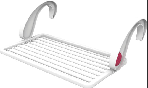 Gimi Stendibiancheria Da Balcone Virgola Cm. 96X50X30 H Stenditura Mt. 10