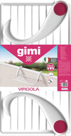 Gimi Stendibiancheria Da Balcone Virgola Cm. 96X50X30 H Stenditura Mt. 10