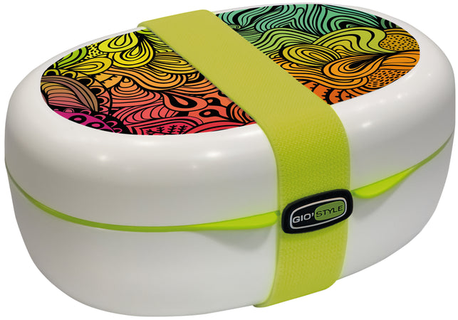 Giò Style Contenitore X-Food Mood Lt. 1,3 - Cm. 19X14,5X8,5 H Col. Assortiti 12.00 Pz