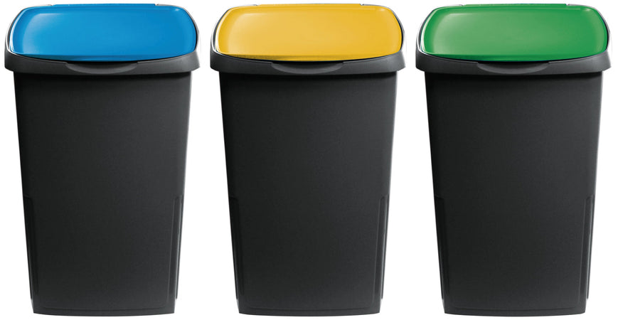 Giò Style Pattumiera Eco Solution Lt. 45 - Cm. 37X36X53,5 H Pz.3