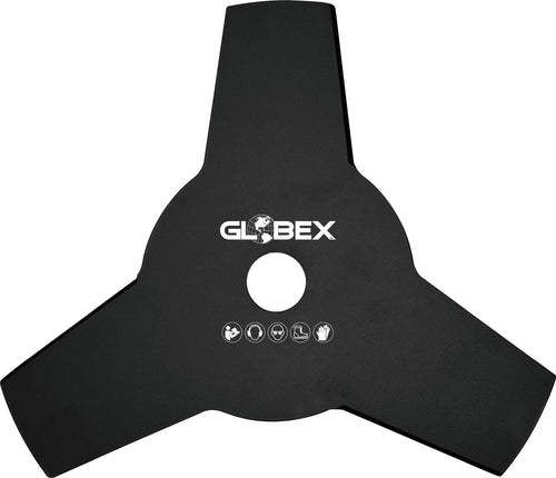 Globex Disco In Acciaio A 3 Denti Per Decespugliatore Ø Mm. 230