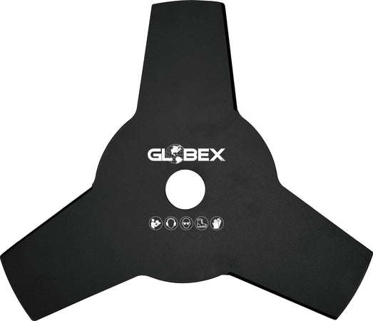 Globex Disco In Acciaio A 3 Denti Per Decespugliatore Ø Mm. 230