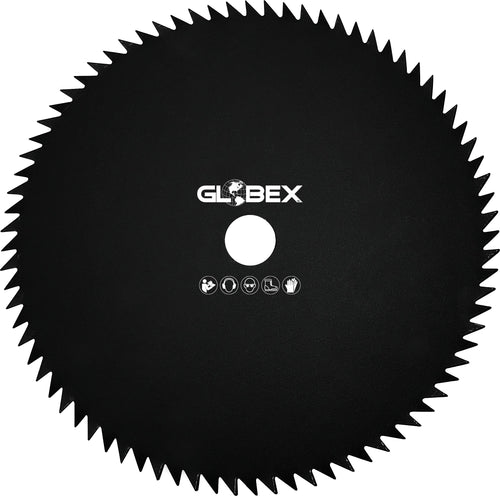Globex Disco In Acciaio A 80 Denti Per Decespugliatore Ø Mm. 255