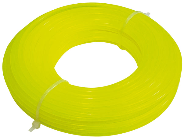 Globex Filo Quadrato Per Decespugliatore (Bobina) Col. Giallo Mm. 4,0X50 Mt.