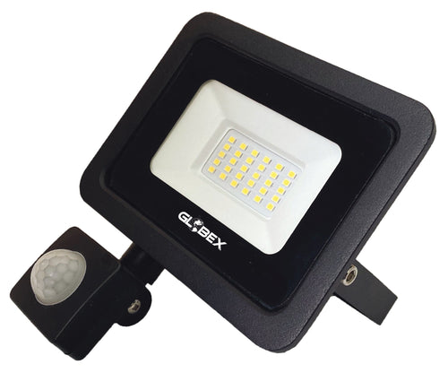 Globex Proiettore A Led Con Sensore 20W 4000K