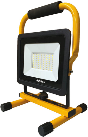 Globex Proiettore A Led Portatile Con Supporto 50W 4000K