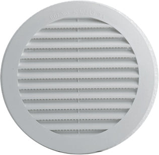 Griglia Di Aerazione In Plastica Ø Mm. 80 Imbocco Ø Mm. 60 10.00 Pz