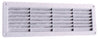 Griglia Di Aerazione In Plastica Con Rete Mm. 370X123 6.00 Pz