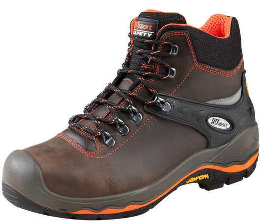 Grisport Scarpe Antinfortunistica Alte S3 Hro Src Marmolada Col. Marrone Mis. 42