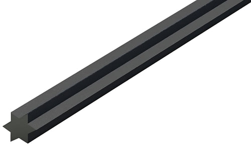 Guarnizione Per Fissaggio Rete Zanzariera Ø Mm. 5 Col. Nero (Circa Mt. 600) 9.20 Kg